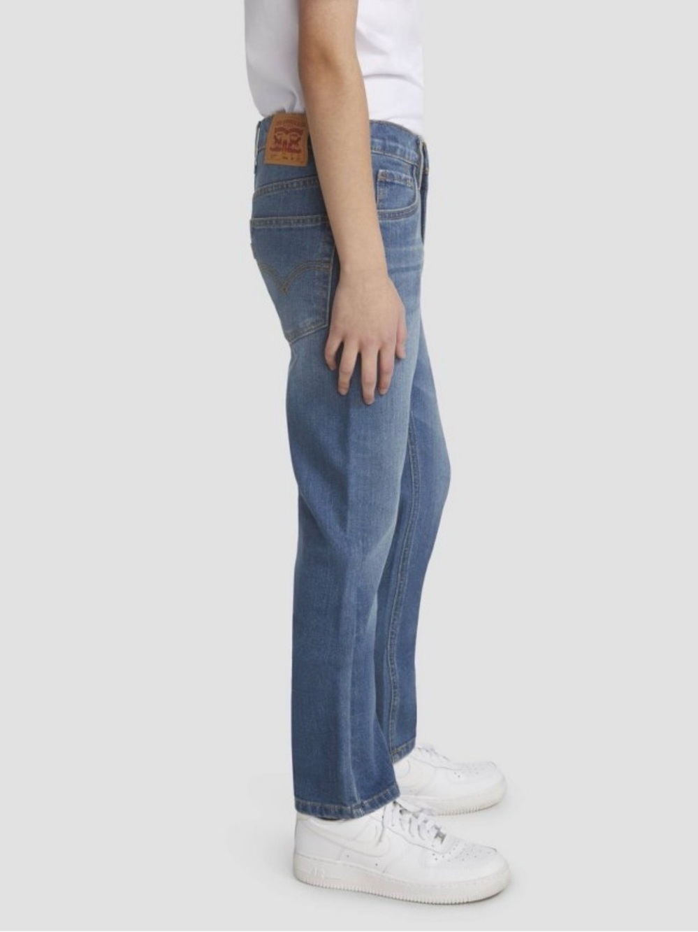 Levi's Performance 511 Slim Kids Straight-Leg Jeans in Blue Denim